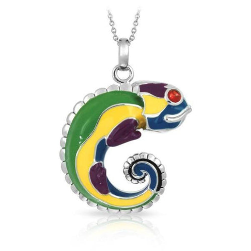 Chameleon Green Pendant-Belle Etoile-Renee Taylor Gallery