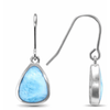 Cheyenne Earrings - Echey00-00-Marahlago Larimar-Renee Taylor Gallery