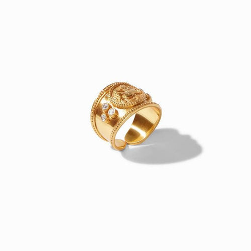 Coin Crest CZ Ring-Julie Vos-Renee Taylor Gallery