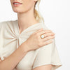 Coin Revolving Gold Mother of Pearl Ring - R146GMPL-Julie Vos-Renee Taylor Gallery