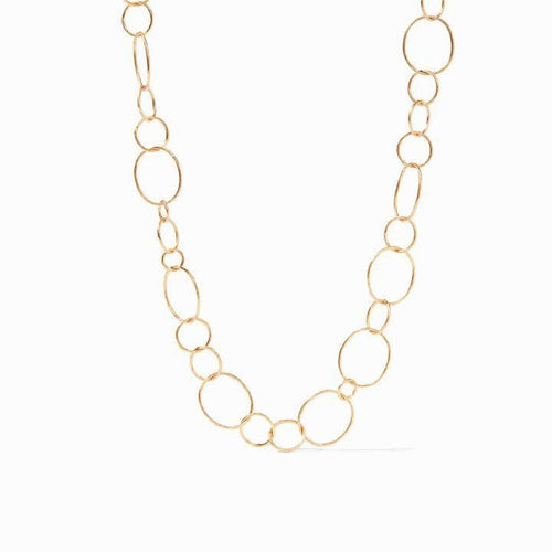 Colette Textured Gold Necklace - N014G00-Julie Vos-Renee Taylor Gallery