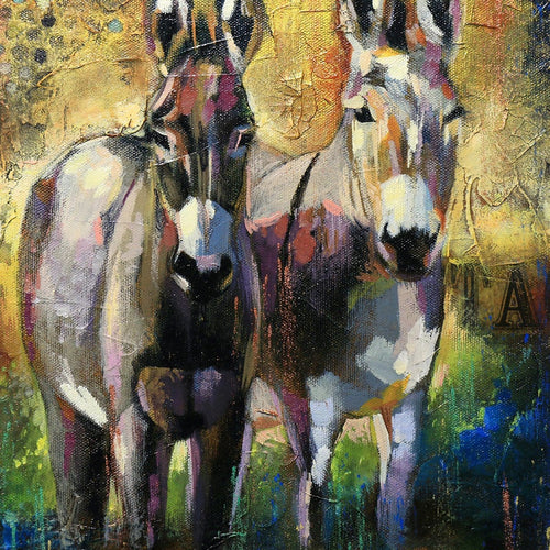 "Compadres"-John & Elli Milan-Renee Taylor Gallery