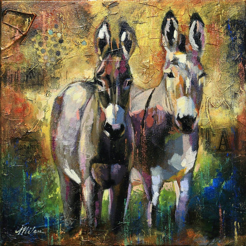 "Compadres"-John & Elli Milan-Renee Taylor Gallery