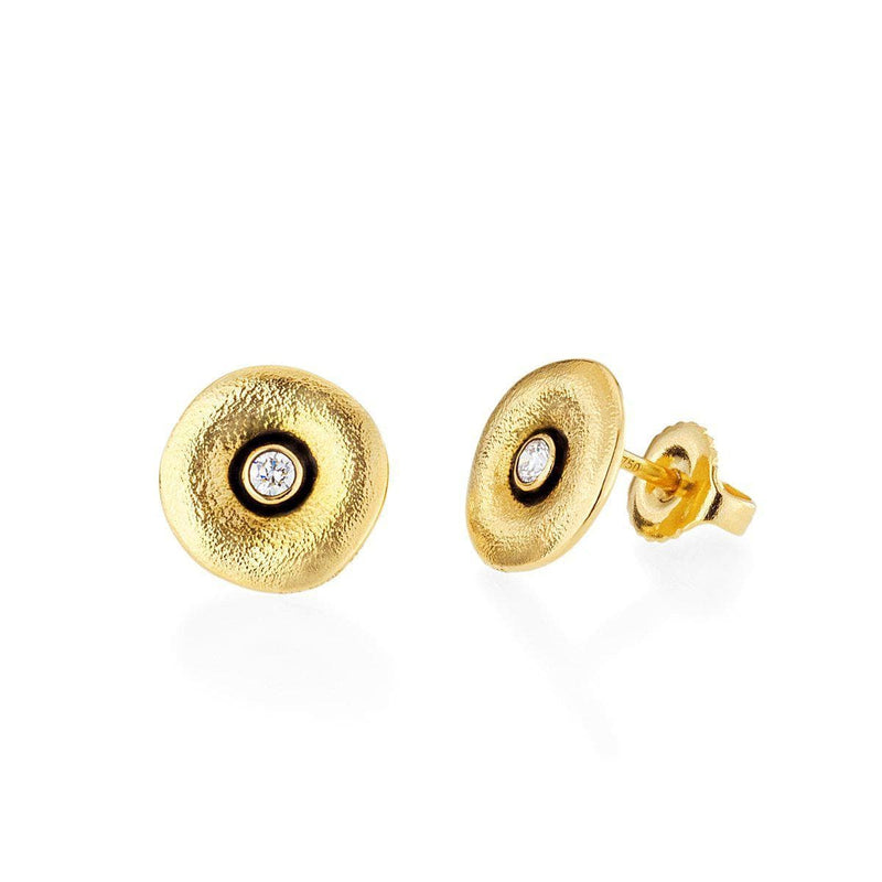 18K Orchard Diamond Stud Earrings - E-103-Alex Sepkus-Renee Taylor Gallery