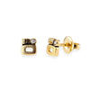 18K Little Windows Diamond Stud Earring - E-170D-Alex Sepkus-Renee Taylor Gallery