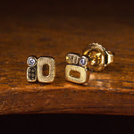 18K Little Windows Diamond Stud Earring - E-170D-Alex Sepkus-Renee Taylor Gallery