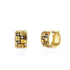 18K Little Windows Diamond Huggie Earrings - E-83-Alex Sepkus-Renee Taylor Gallery