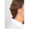 Sterling Silver Plated Earrings - E0020 MET00-CXC-Renee Taylor Gallery