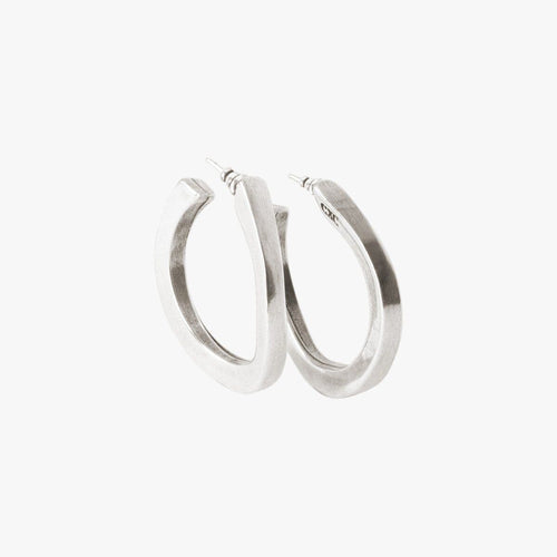 Sterling Silver Plated Earrings - E0020 MET00-CXC-Renee Taylor Gallery