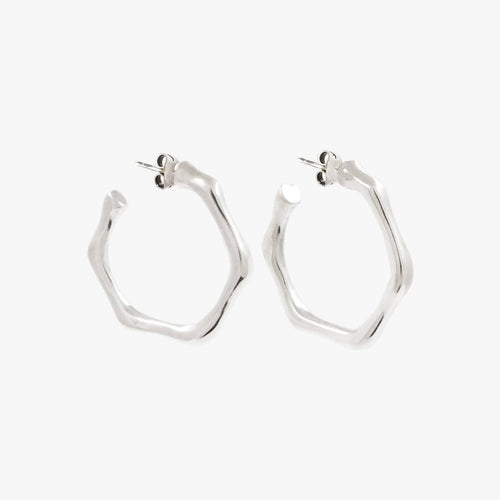 Sterling Silver Plated Earrings - E0060MET-CXC-Renee Taylor Gallery