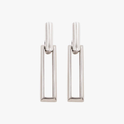 Sterling Silver Plated Earrings - E0062MET00-CXC-Renee Taylor Gallery
