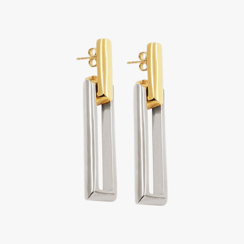 Gold & Sterling Silver Plated Earrings - E0062 MOR-CXC-Renee Taylor Gallery