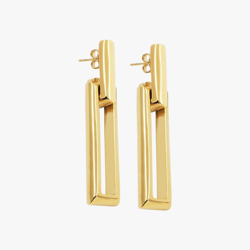 Gold Plated Earrings - E0062 ORO-CXC-Renee Taylor Gallery