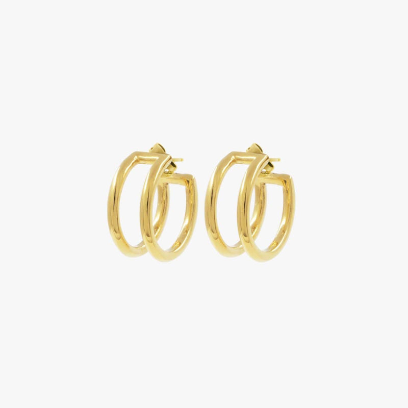Gold Plated Earrings - E0063 ORO-CXC-Renee Taylor Gallery