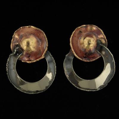 E054 Earrings-Creative Copper-Renee Taylor Gallery
