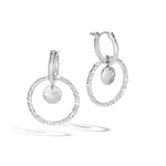 Hammered Interlink Drop Earring - EB34000-John Hardy-Renee Taylor Gallery