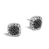 Classic Chain Black Sapphire Stud Earring - EBS92372BLS-John Hardy-Renee Taylor Gallery