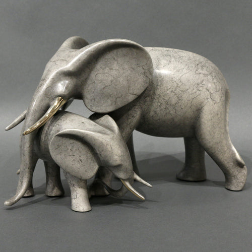 "Tender Elephants"-Loet Vanderveen-Renee Taylor Gallery