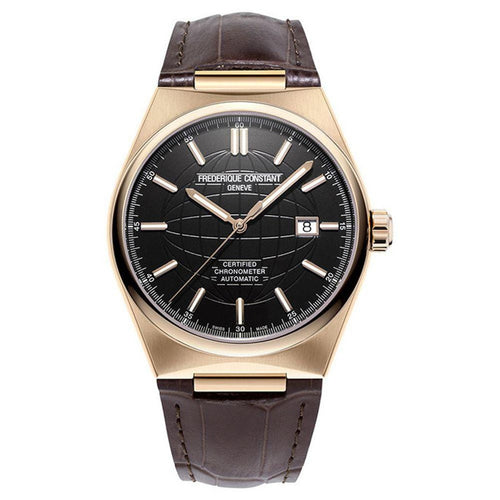 Highlife Automatic Cosc Watch - Brown-Frederique Constant-Renee Taylor Gallery