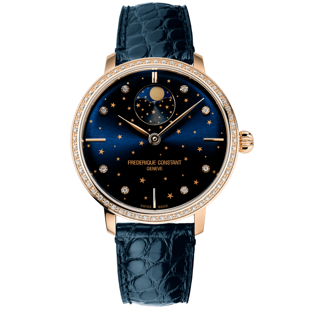 Moon phase discount automatic watch