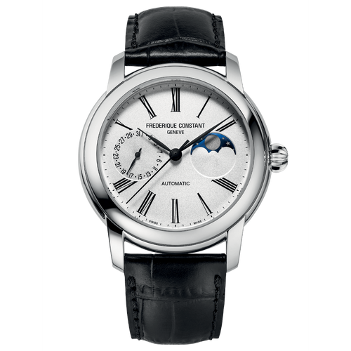 Classic Moonphase Watch - Black - FC-712MS4H6-Frederique Constant-Renee Taylor Gallery