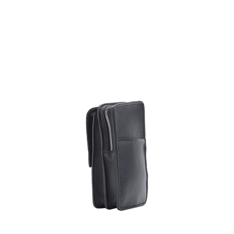 310 Wallet & Phone Case - Black/Gunmetal-Hammitt-Renee Taylor Gallery