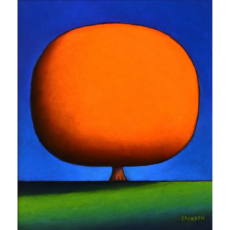 "Happy Orange Tree"-Christopher Jackson-Renee Taylor Gallery