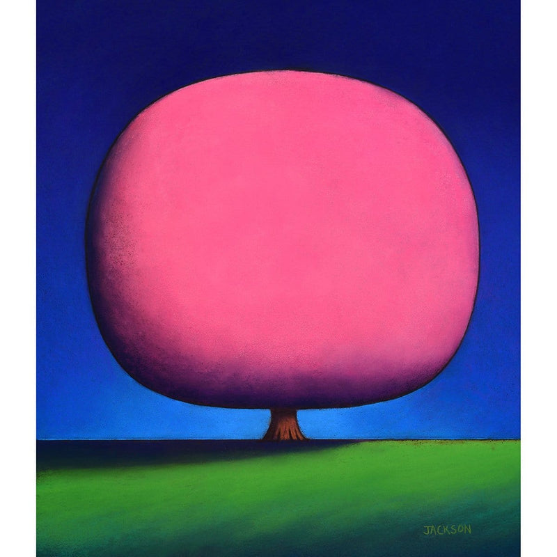 "Happy Pink Tree"-Christopher Jackson-Renee Taylor Gallery