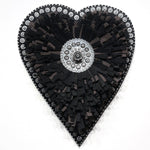"HeartFelt" - Black Heart-Brad & Sundie Ruppert-Renee Taylor Gallery
