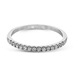 18k White Gold Round Diamond Band Ring - LR1100-W-Simon G.-Renee Taylor Gallery