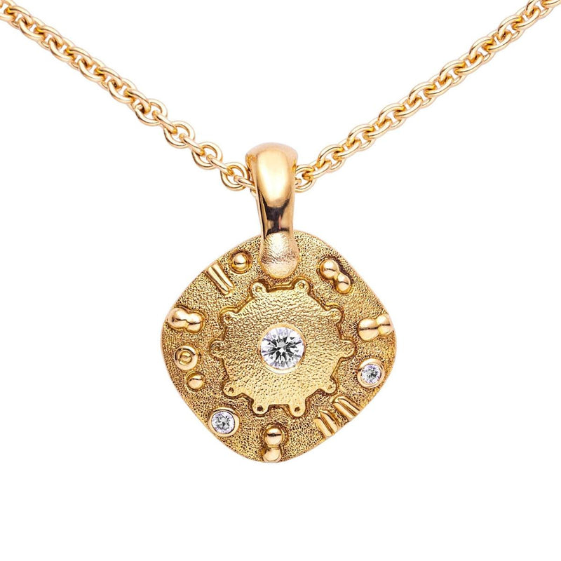 18K Submarine Diamond Pendant - M-56D-Alex Sepkus-Renee Taylor Gallery