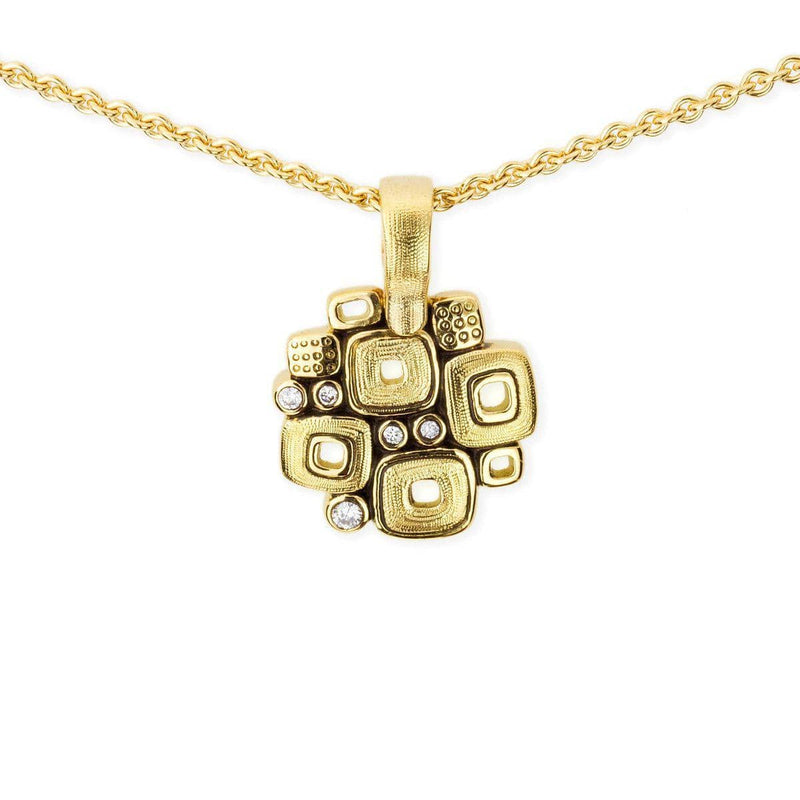 18K Little Windows Diamond Pendant - M-59-Alex Sepkus-Renee Taylor Gallery