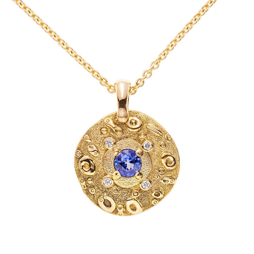 18K Submarine Diamond Pendant Mounting - M-70MD-Alex Sepkus-Renee Taylor Gallery