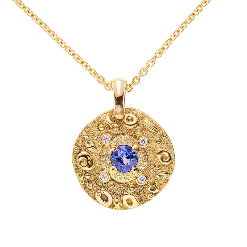 18K Submarine Diamond Pendant Mounting - M-70MD-Alex Sepkus-Renee Taylor Gallery