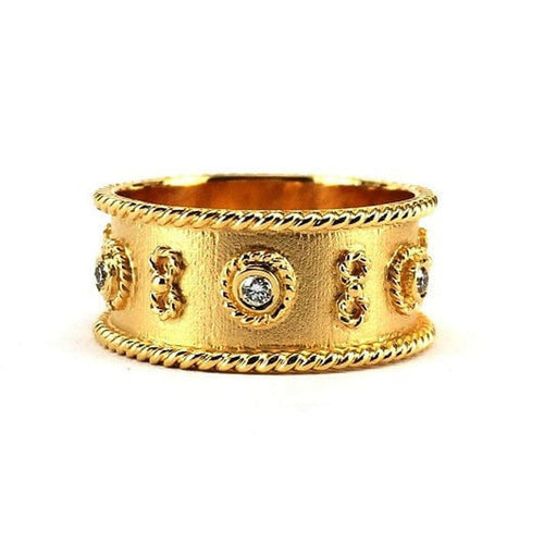 Marika 14k Gold & Diamond Ring - M6184-Marika-Renee Taylor Gallery