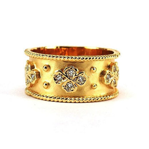 Marika 14k Gold & Diamond Ring - M6185-Marika-Renee Taylor Gallery