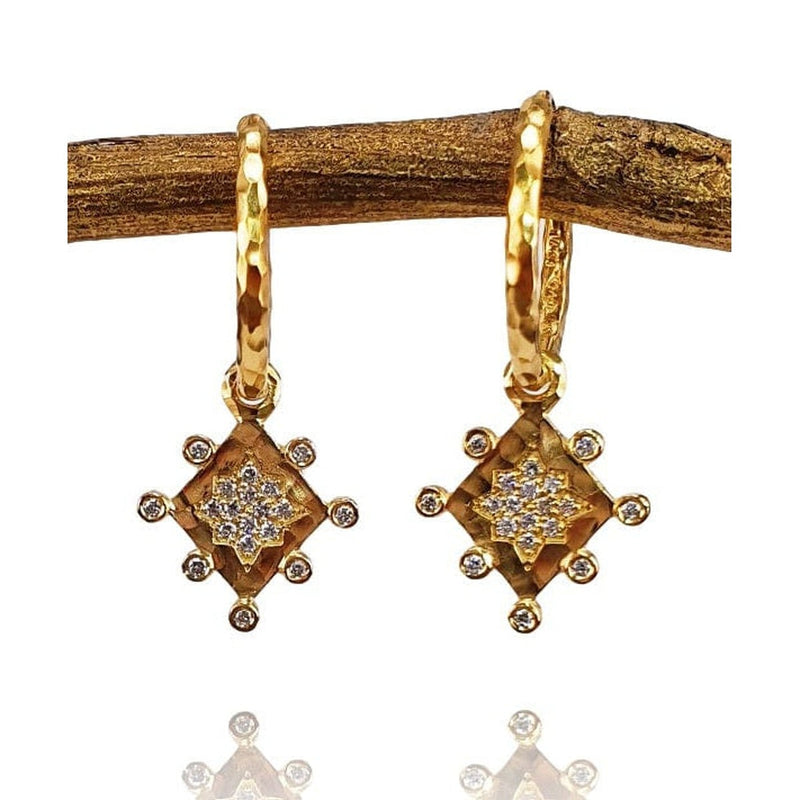 14K Gold & Diamond Earrings - M8166-Marika-Renee Taylor Gallery