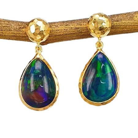 Marika Opal & 14k Gold Drop Earrings - M8579-Marika-Renee Taylor Gallery