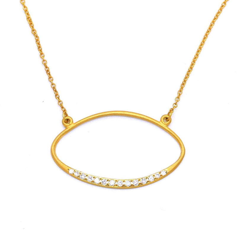 14K Gold & Diamond Necklace - M4962-Marika-Renee Taylor Gallery