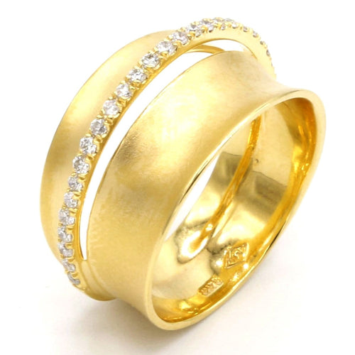 14K Gold & Diamond Ring - M4980-Marika-Renee Taylor Gallery