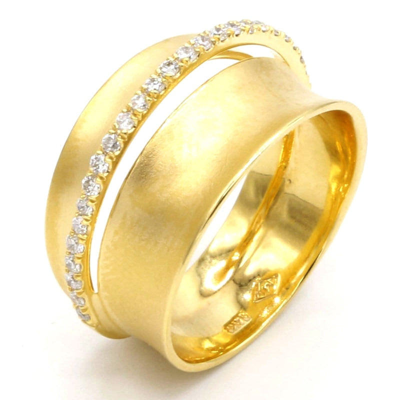 Marika 14k Gold & Diamond Ring - M4980-Marika-Renee Taylor Gallery