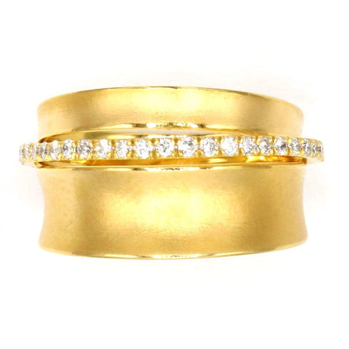 Marika 14k Gold & Diamond Ring - M4980-Marika-Renee Taylor Gallery