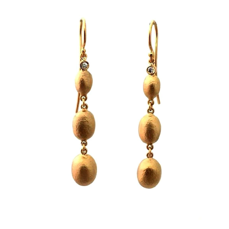 Marika 14k Gold & Diamond Earrings - M5407-Marika-Renee Taylor Gallery