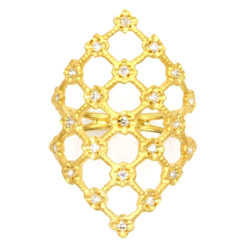 Marika 14k Gold & Diamond Ring - M5434-Marika-Renee Taylor Gallery