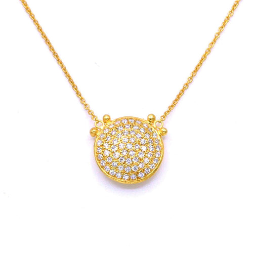 14K Gold & Diamond Necklace - M5793-Marika-Renee Taylor Gallery