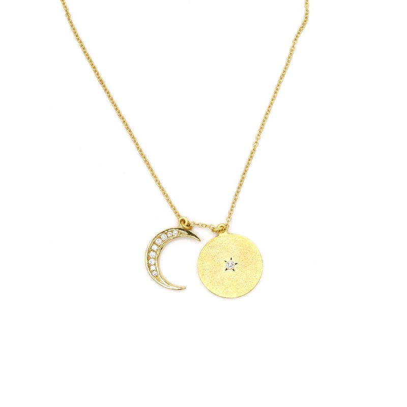 14K Gold & Diamond Necklace - M6038-Marika-Renee Taylor Gallery