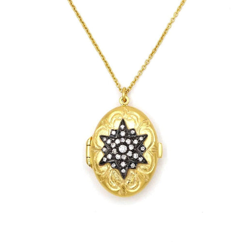 Marika 14k Gold & Diamond Necklace - M6116-Marika-Renee Taylor Gallery