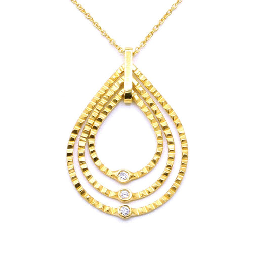 Marika 14k Gold & Diamond Necklace - M6160-Marika-Renee Taylor Gallery
