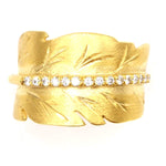 Marika Diamond & 14k Gold Ring - MA6252-Marika-Renee Taylor Gallery