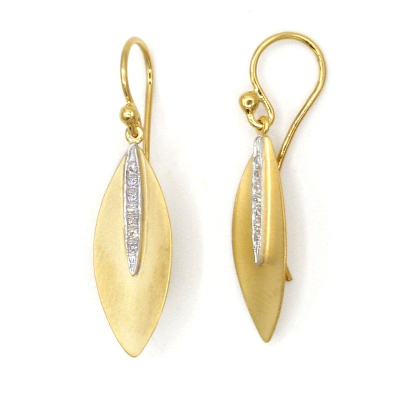 Marika 14k Gold & Diamond Earrings - M7060-Marika-Renee Taylor Gallery